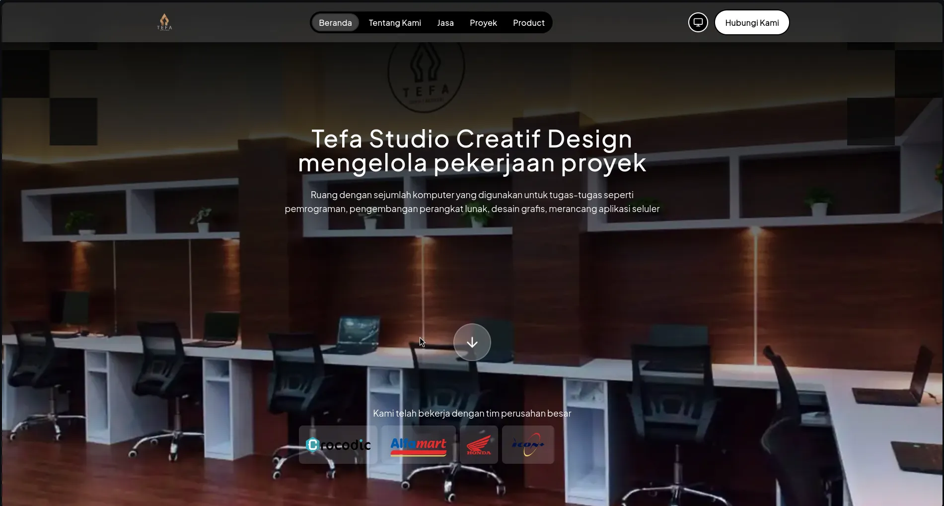 Website TEFA Studio
